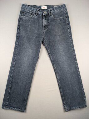 Levi's 501 Button-Fly Charcoal Wash Straight Leg Limited Edition Jeans - 32
